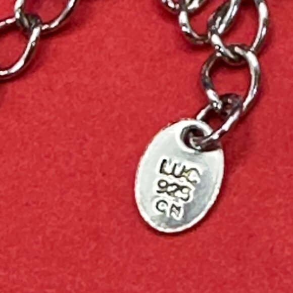 Lucas Lameth LUC 925 Sterling Faux Pearl Necklace & (Unbranded) Earrings - Picture 5 of 15